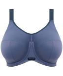 Elomi Energise Underwire Sports Bra with J Hook, Vintage Denim (EL8041) 36F
