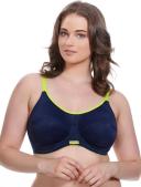 Elomi Energise Underwired Sports Bra - Black, 44DDD