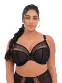 Elomi Matilda Plunge Bra Black Star | EL8900BKS | Poinsettia - 40FF Black Star