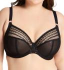 Elomi Matilda Plunge Bra Black Star | EL8900BKS | Poinsettia - 40H Black Star