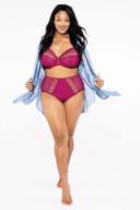 Elomi Matilda Plunge Bra Pink Berry | EL8900BEY | Poinsettia