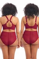Elomi Matilda Plunge Bra Red Crimson | EL8900CRN | Poinsettia - 32H Crimson
