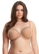 Elomi Matilda Underwire Plunge Bra - Cafe AU Lait