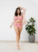 Elomi Matilda Underwire Plunge Bra EL8900 Rose