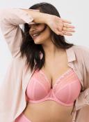 Elomi Matilda Underwire Plunge Bra EL8900 Rose