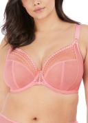 Elomi Matilda Underwire Plunge Bra EL8900 Rose