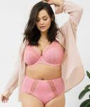 Elomi Matilda Underwire Plunge Bra EL8900 Rose