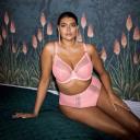Elomi Matilda Underwire Plunge Bra EL8900 Rose