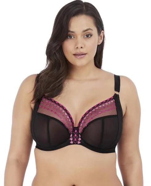 Elomi Matilda Underwire Plunge Bra - Kiss - 12H Kiss