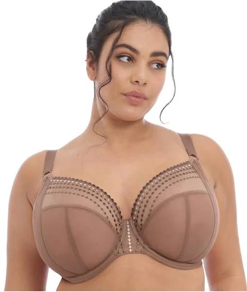 Elomi Matilda Underwired Plunge Bra - Clove - 14GG Clove