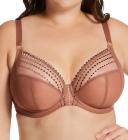 Elomi Matilda Underwired Plunge Bra - Clove - 22E Clove