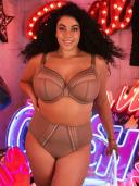 Elomi Matilda Underwired Plunge Bra - Clove - 24DD Clove