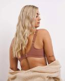 Elomi Matilda Underwired Plunge Bra - Clove - 24DD Clove