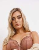 Elomi Matilda Underwired Plunge Bra - Clove - 24DD Clove