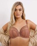 Elomi Matilda Underwired Plunge Bra - Clove - 24DD Clove