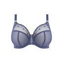 Elomi Matilda Underwired Plunge Bra - Denim Daisy - 14K Denim Daisy