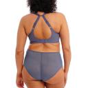 Elomi Matilda Underwired Plunge Bra - Denim Daisy - 18K Denim Daisy