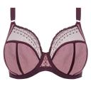Elomi Matilda Underwired Plunge Bra - Wine Diamond - 10K Wine Diamond