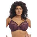 Elomi Matilda Underwired Plunge Bra - Wine Diamond - 18E Wine Diamond