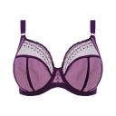 Elomi Matilda Underwired Plunge Bra - Wine Diamond - 18E Wine Diamond