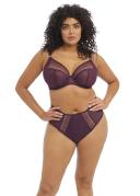 Elomi Matilda Underwired Plunge Bra - Wine Diamond - 18E Wine Diamond