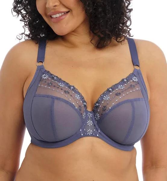 Elomi Matilda UW Plunge Bra Denim Daisy 16F