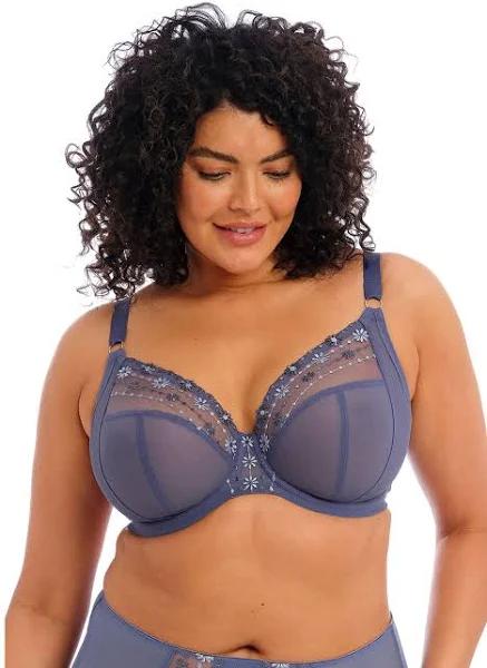 Elomi Matilda UW Plunge Bra Denim Daisy 18E