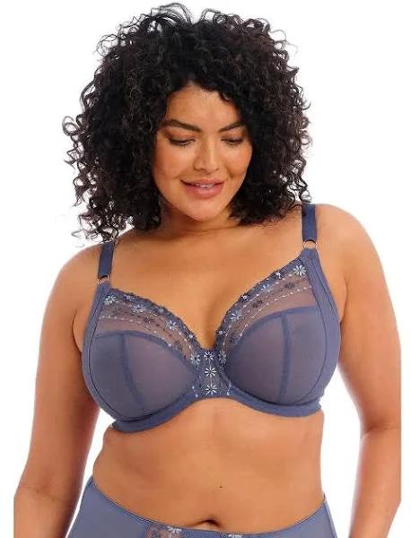 Elomi Matilda UW Plunge Bra Denim Daisy 18FF