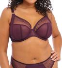 Elomi Matilda UW Plunge Bra Wine Diamond 10JJ