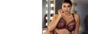 Elomi Matilda UW Plunge Bra Wine Diamond 12HH
