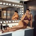 Elomi Matilda UW Plunge Bra Wine Diamond 14FF