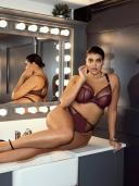 Elomi Matilda UW Plunge Bra Wine Diamond 14H