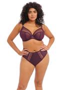 Elomi Matilda UW Plunge Bra Wine Diamond 14HH