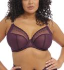 Elomi Matilda UW Plunge Bra Wine Diamond 20GG