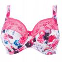 Elomi Morgan Full Cup Side Support Bra Pink Floral 32K
