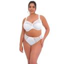 Elomi Morgan Stretch Banded Underwire Bra Women's Bra White : 38DD (US 38dd)