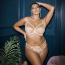 Elomi Morgan Underwire Banded Bra, Toasted Almond (EL4110) 36J