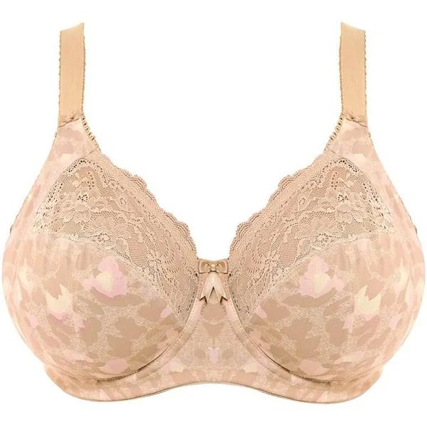 Elomi Morgan Underwire Banded Bra, Toasted Almond (EL4110) 44E