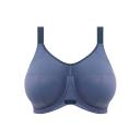 Elomi Plus Size Energise Underwire Sports Bra - Vintage Denim - Size 36FF