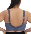 Elomi Plus Size Energise Underwire Sports Bra - Vintage Denim - Size 40FF
