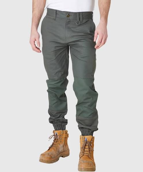 Elwd Mens Cuffed Pant Army