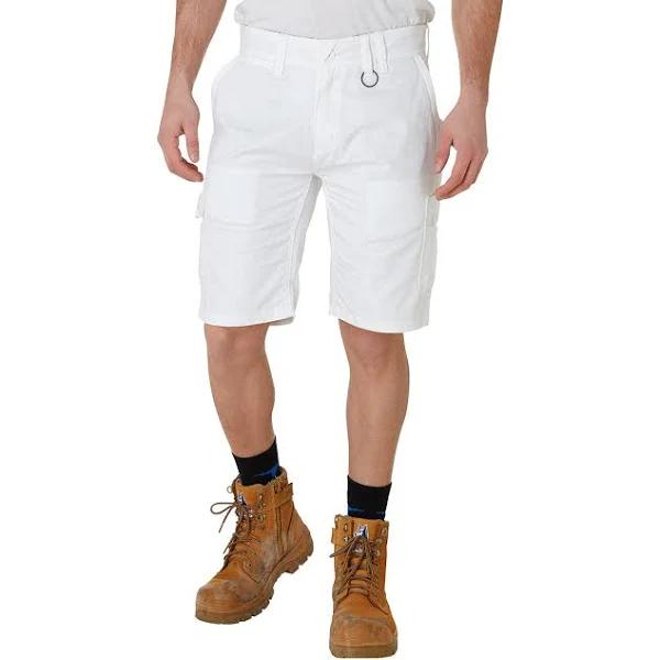 ELWD Mens Utility Short White