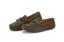 Elwin - Stylish Women's Slip-on Loafers, Dark Green / 41