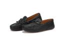 Elwin - Stylish Women's Slip-on Loafers, Dark Green / 42