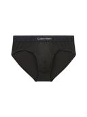 Embossed Icon Cotton Hip Brief Black 2XS