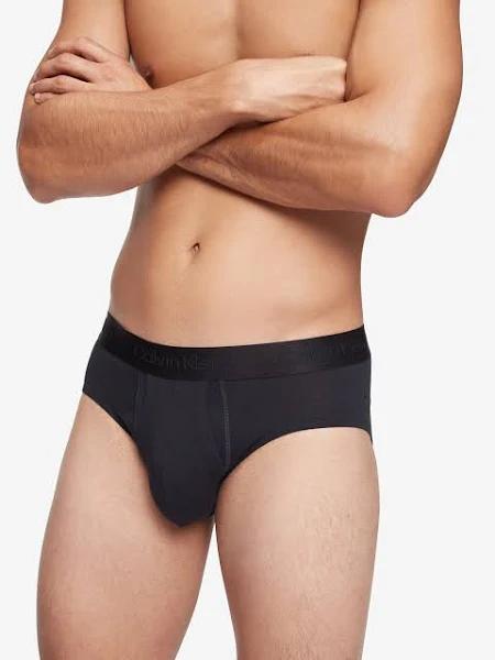 Embossed Icon Cotton Trunk Black 2XS