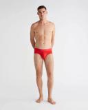 Embossed Icon Holiday Micro Hip Brief Red S