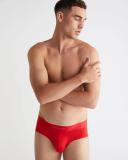 Embossed Icon Holiday Micro Hip Brief Red XL