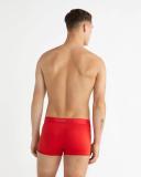 Embossed Icon Holiday Micro Low Rise Trunk Red L