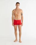 Embossed Icon Holiday Micro Low Rise Trunk Red L